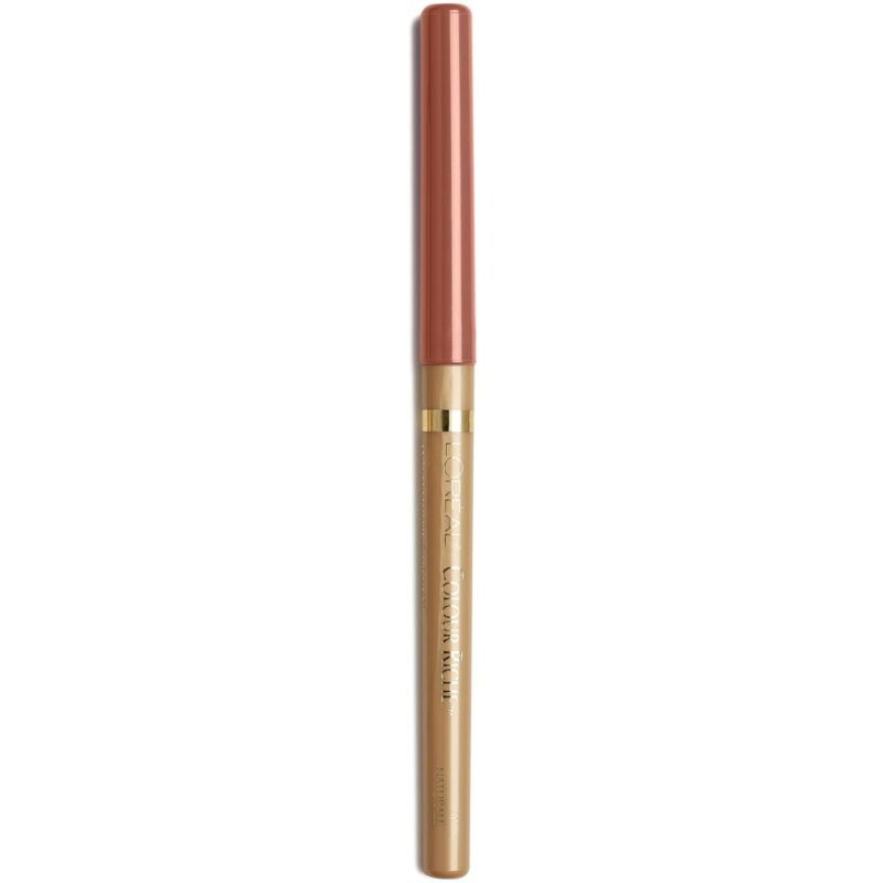 L'Oreal Paris Colour Riche Lip Liner Pencil, Creamy Lip Liner with Omega and vitamins