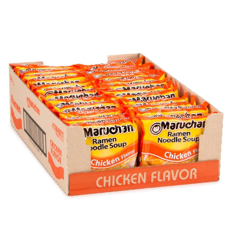 Maruchan Ramen Chicken, Instant Ramen Noodles, Ready to Eat Meals