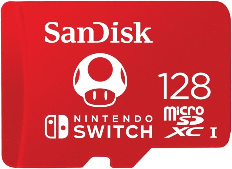 SanDisk 128GB microSDXC Card, Licensed for Nintendo Switch