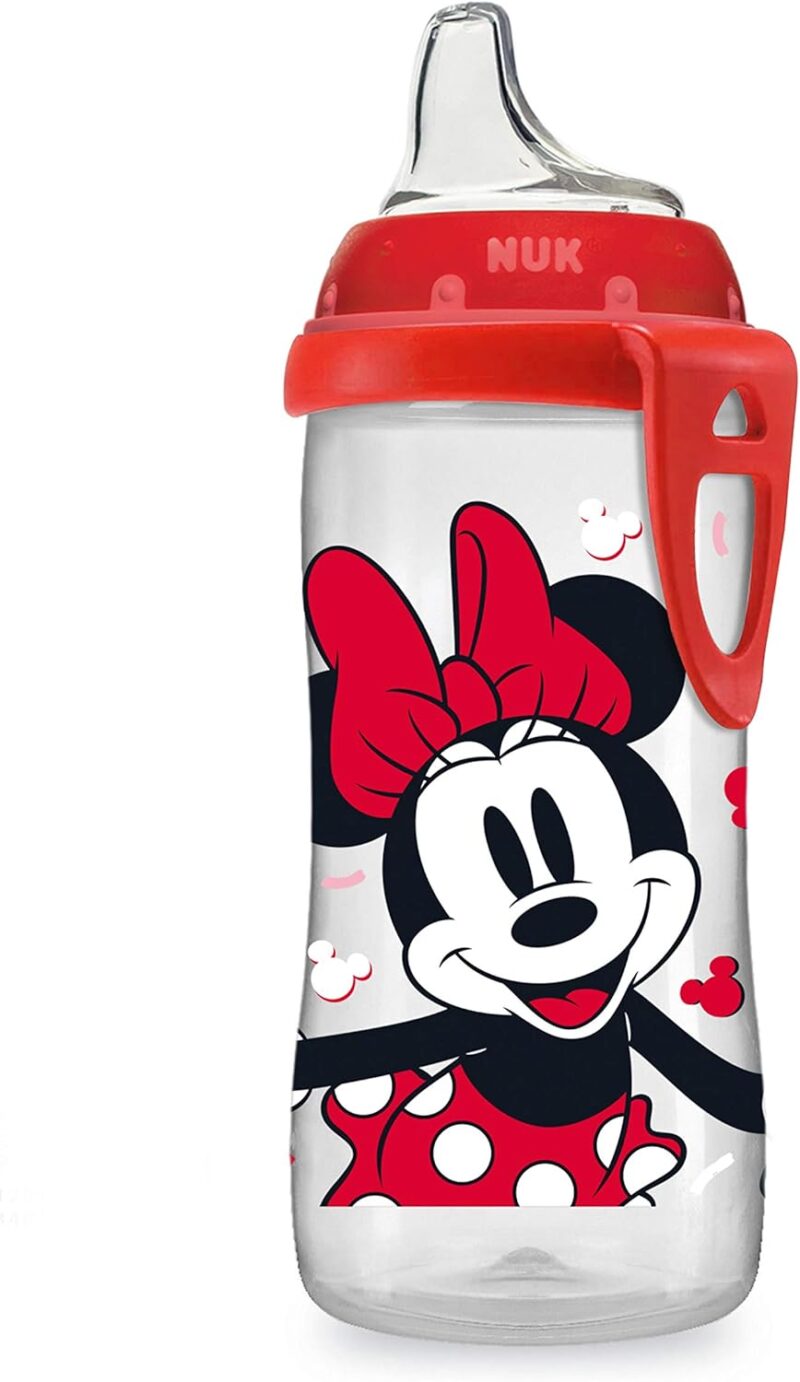 NUK Disney Active Sippy Cup, Minnie Mouse, 10oz 1pk