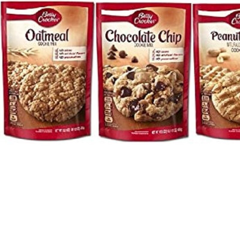 Betty Crocker Cookie Mix Variety Bundle, 17.5 oz each, 4pk