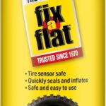 Fix-A-Flat S60410 Aerosol Emergency Flat Tire Repair and Inflator, for Compact Tires, Eco-Friendly Formula, Universal Fit for All Compact Cars