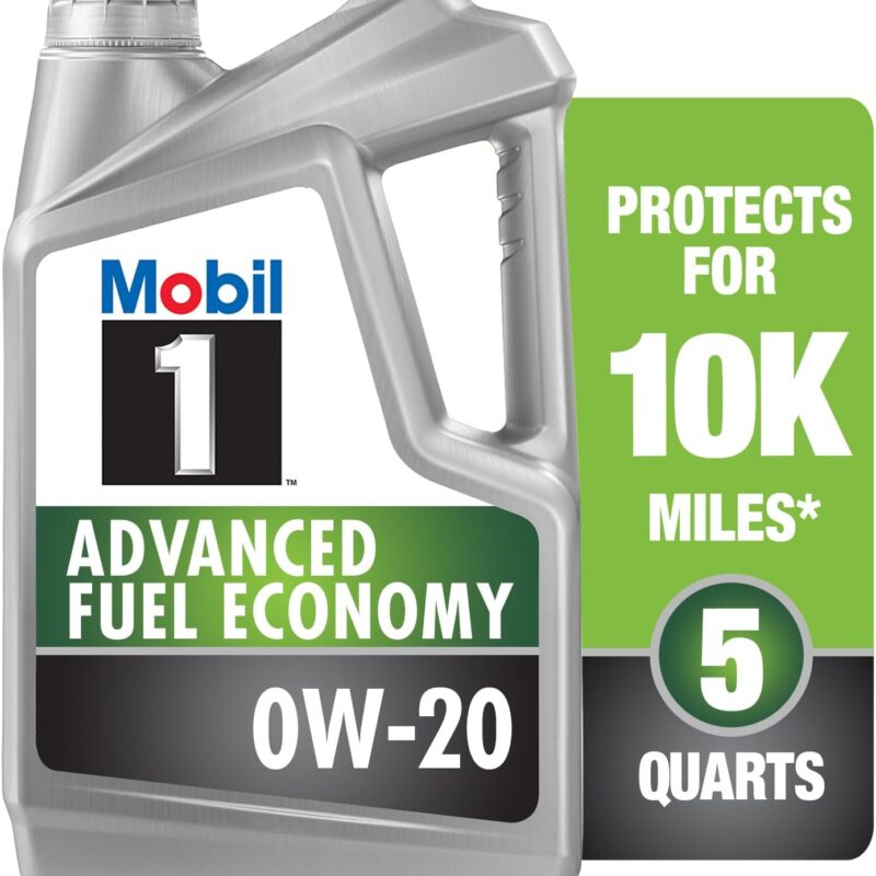 Mobil 1 Advanced Fuel Economy Full Synthetic Motor Oil