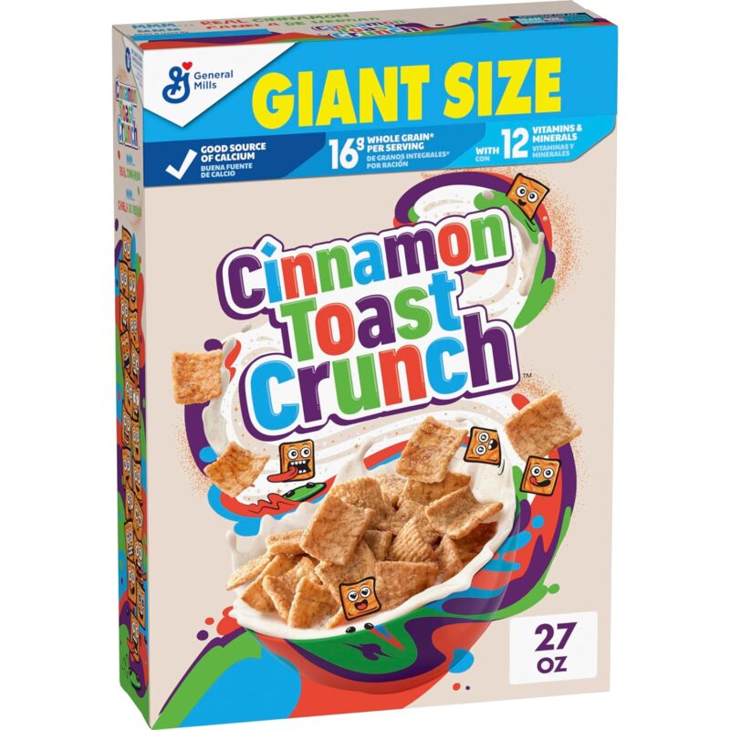 Original Cinnamon Toast Crunch Breakfast Cereal