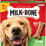 Milk-Bone Original Dog Treats for Large Dogs, 10 Pound, Crunchy Biscuit Helps Clean Teeth