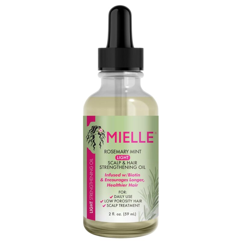 Mielle Organics Rosemary Mint Light Scalp & Hair Strengthening Oil