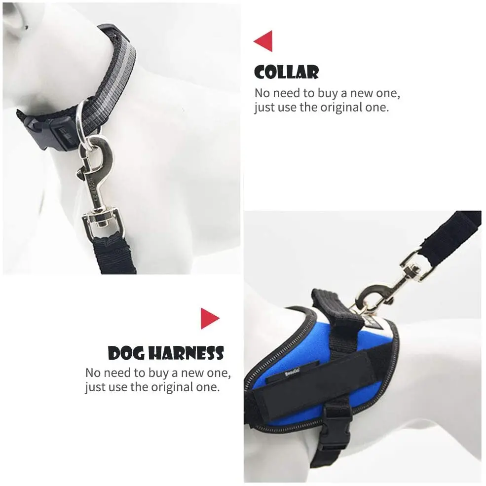 Adjustable Pet Car Seat Belt & Harness – Secure Travel for Dogs - Image 37