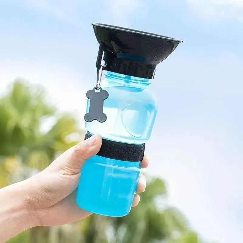 500ml Outdoor Portable Pet Dog Water Bottle Extrusion Large Dog Travel Water Cup Drinking Water Feeder Bowl for Dog Cat - Image 16