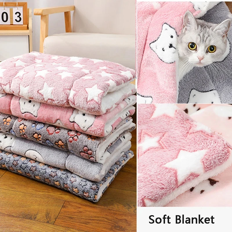 Thicken Flannel Cat Mat – Soft Winter Sleeping Cushion for Small Dogs & Cats - Image 3