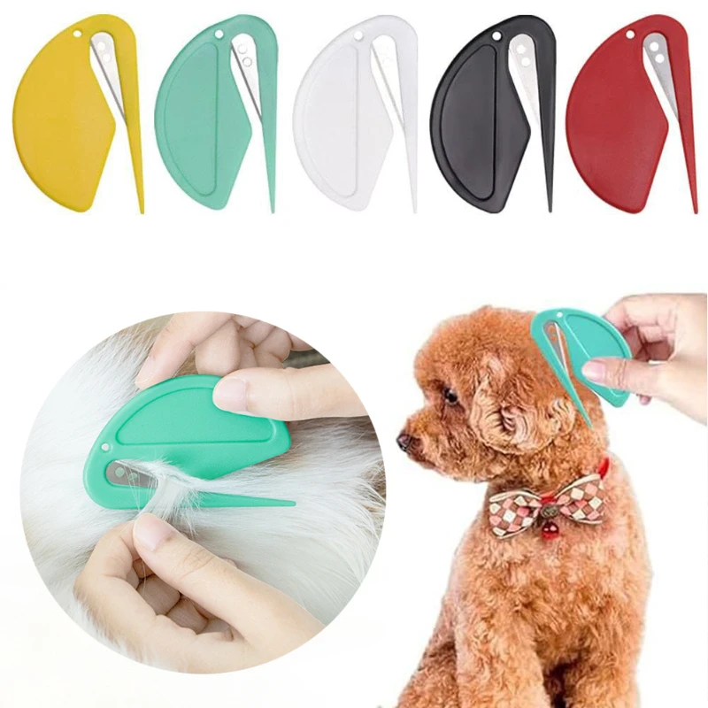 Painless Pet Knotting Comb for Dogs & Cats – Puppy Fur Shedding Grooming Tool