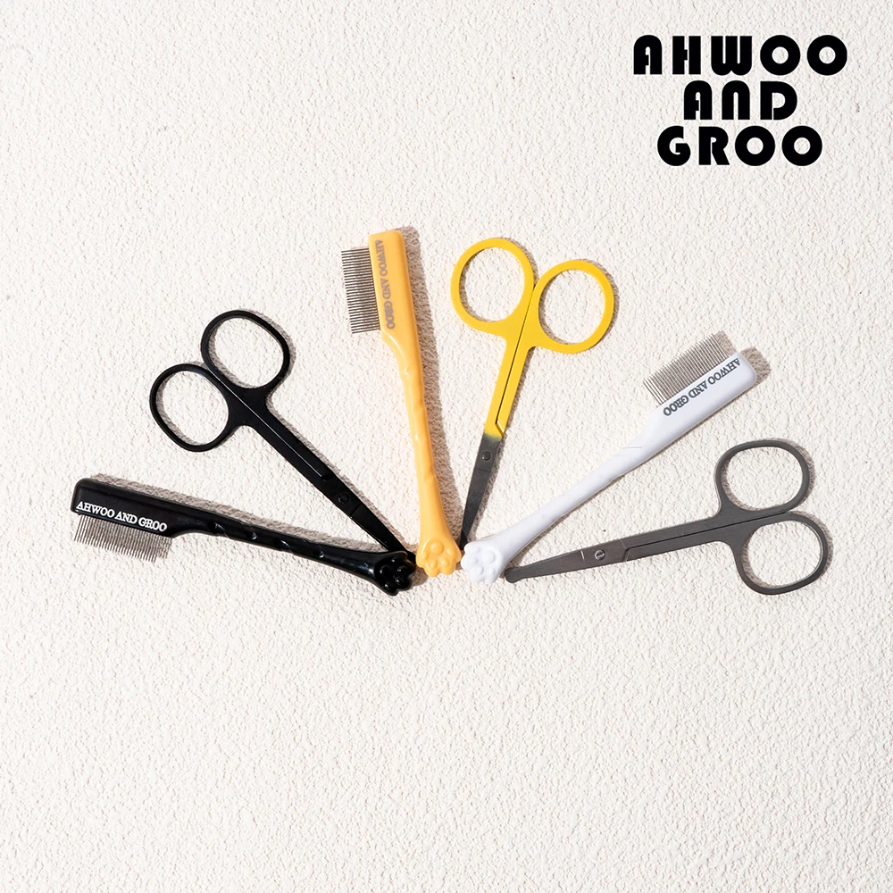 Pet Facial Cleaning Comb Set – Removes Tear Stains & Cat Paw Hair - Image 2