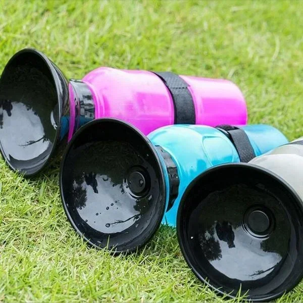 500ml Outdoor Portable Pet Dog Water Bottle Extrusion Large Dog Travel Water Cup Drinking Water Feeder Bowl for Dog Cat - Image 13
