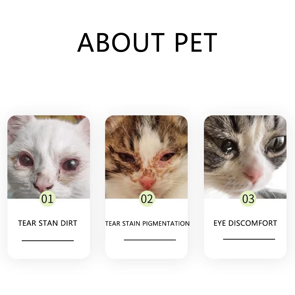 Pet Facial Cleaning Comb Set – Removes Tear Stains & Cat Paw Hair - Image 18