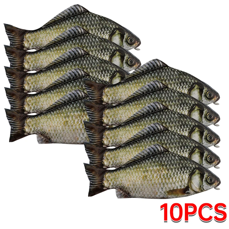 Creative Simulated Salted Fish Pencil Case Large Capacity Pencils Pouch Cute Pencil Bag Funny Back to School Acsesories Gift - Image 8