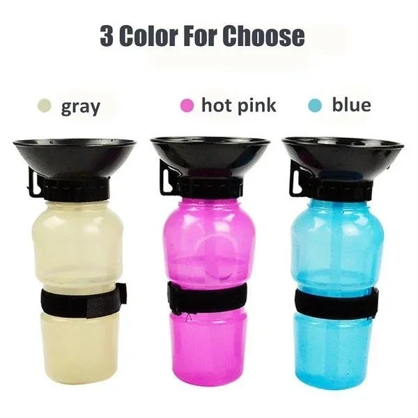 500ml Outdoor Portable Pet Dog Water Bottle Extrusion Large Dog Travel Water Cup Drinking Water Feeder Bowl for Dog Cat - Image 18