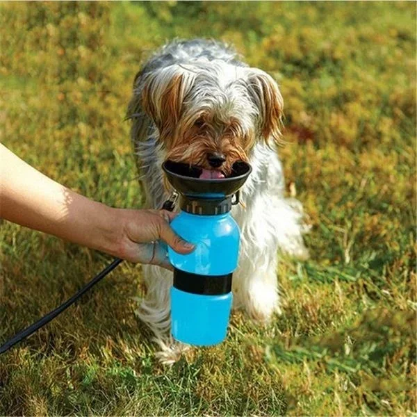 500ml Outdoor Portable Pet Dog Water Bottle Extrusion Large Dog Travel Water Cup Drinking Water Feeder Bowl for Dog Cat - Image 14